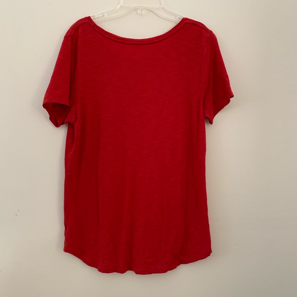 Red Old Navy Everywear Blouse - Picture 2 of 4